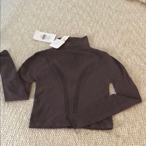 Fabletics crop workout shirt